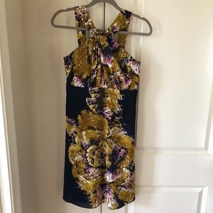 The Limited purple/blue dress